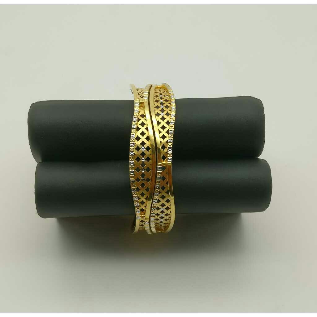 22K / 916 Gold Designer Stone Copper kadli