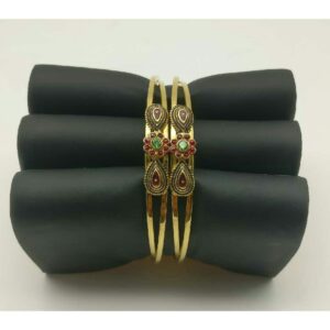 22K Gold Floral Designer kadli
