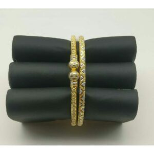 22K Gold Stylish Copper Pipe Kadli