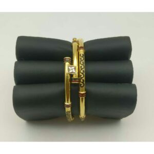 22K / 916 Gold Ladies 3 Line Pipe Kadli