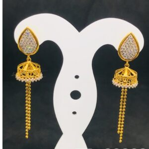 18 CARAT CZ GOLD DROP BT0052
