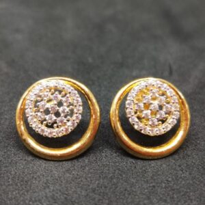 FLORA ROUND STUD EARRING BT0037