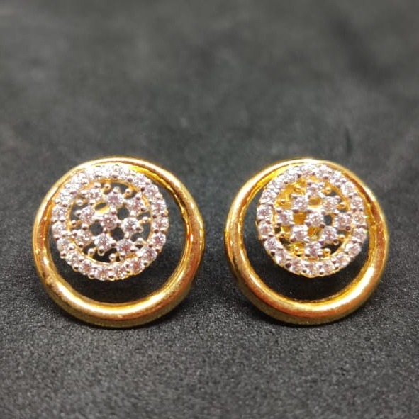 FLORA ROUND STUD EARRING BT0037
