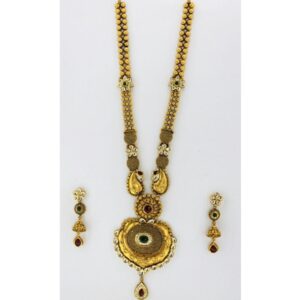 FLORA RAJESHTHANI ANTIQUE NECKLACE ST0083