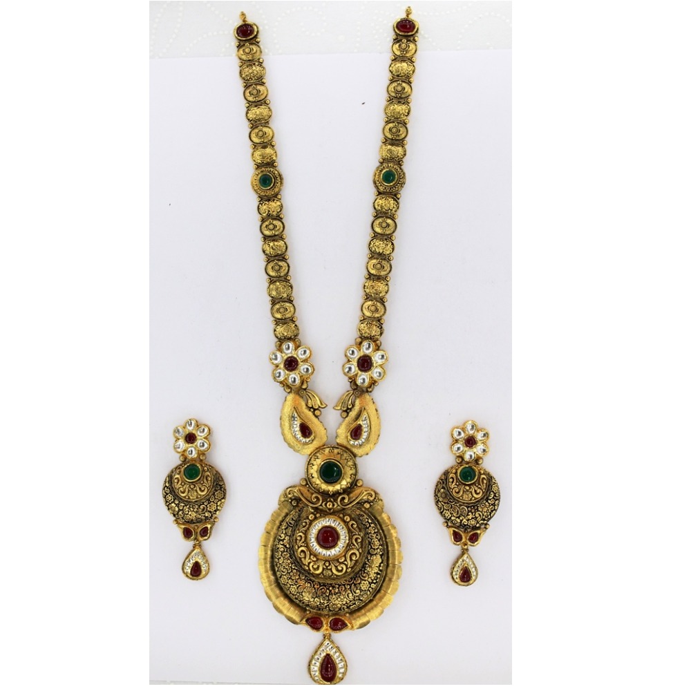 ROYAL ANTIQUE NECKLACE SET ST0022