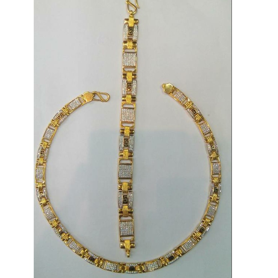 STYLISH MAN CHAIN & BRACELET