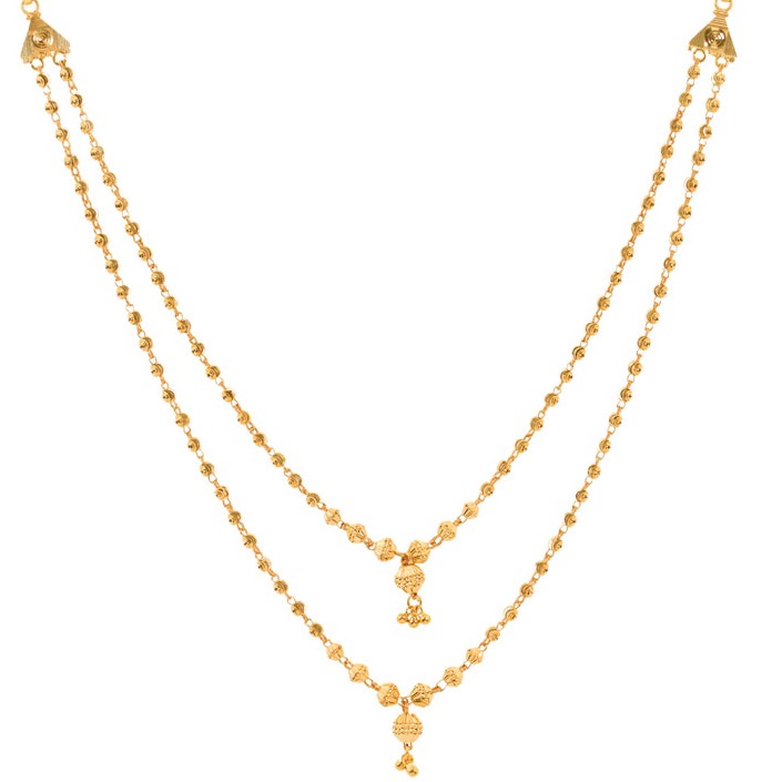 916 GOLD VERTICAL MALA