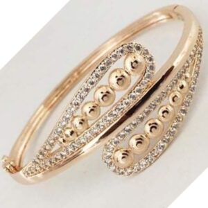 18 carat rose gold women kada