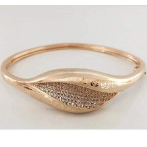 18 carat rose gold kada