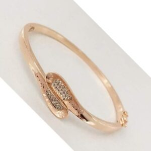 18 carat rose gold women kada