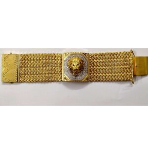 916 gold gents bracelet