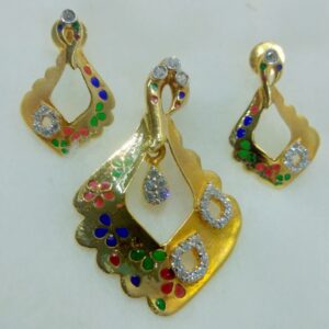 916 designer pendant set