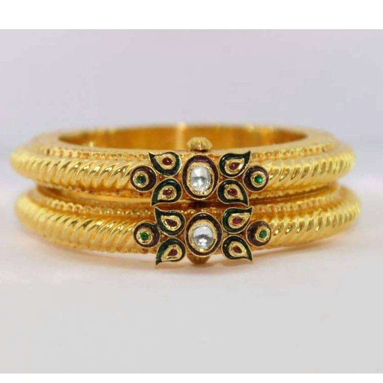 916 gold antique kada
