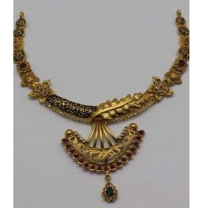 916 gold antique necklace