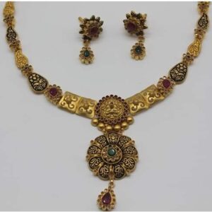 916 Gold antique necklace Set