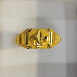 22KT Gold Fancy ring For Men BJ-R002