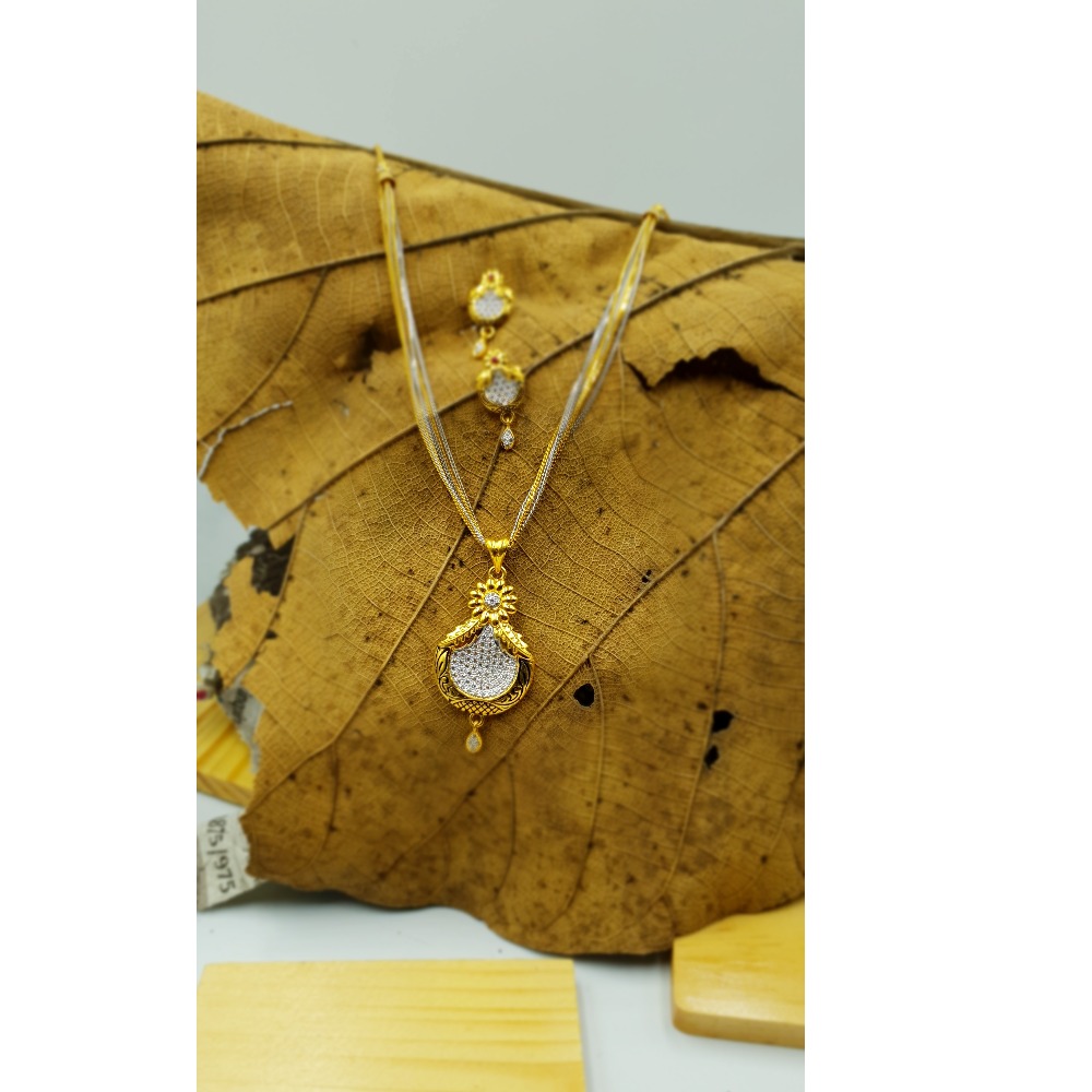 22K / 916 Gold Indian Charming Necklace Set