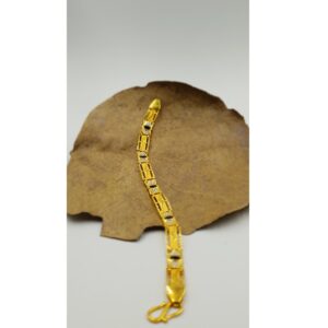 22KT Gold Gents Indian Modern Bracelet