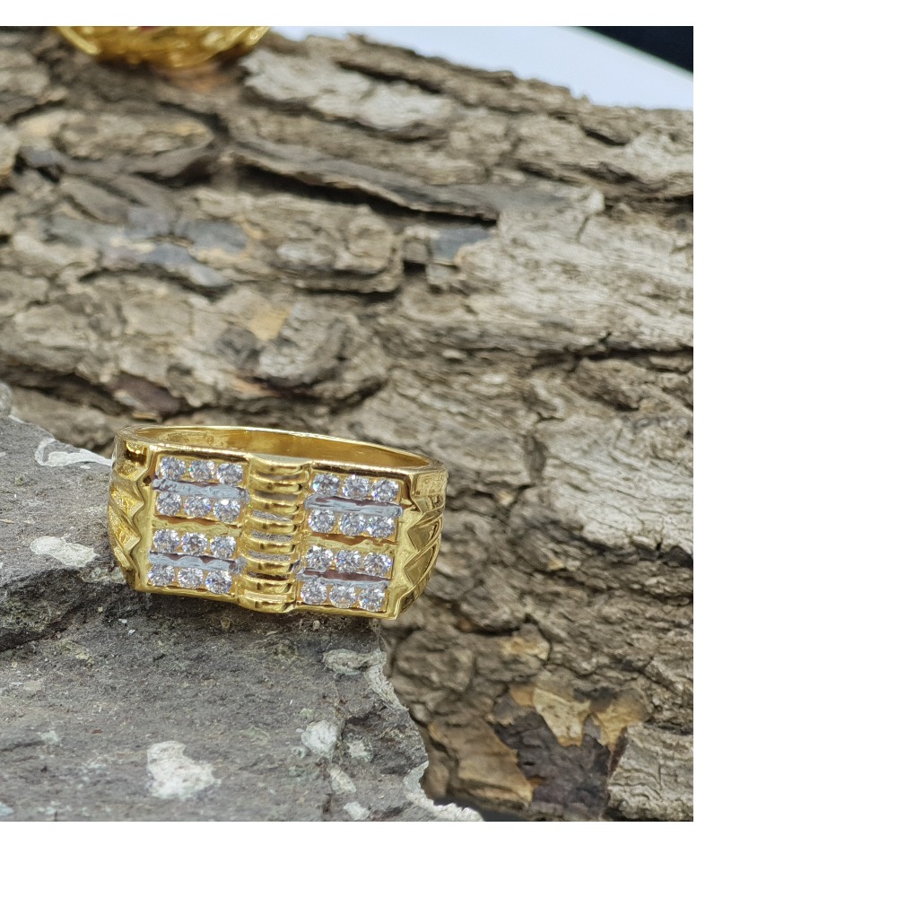 22KT Yellow Gold Gents Indian Special Designer Ring