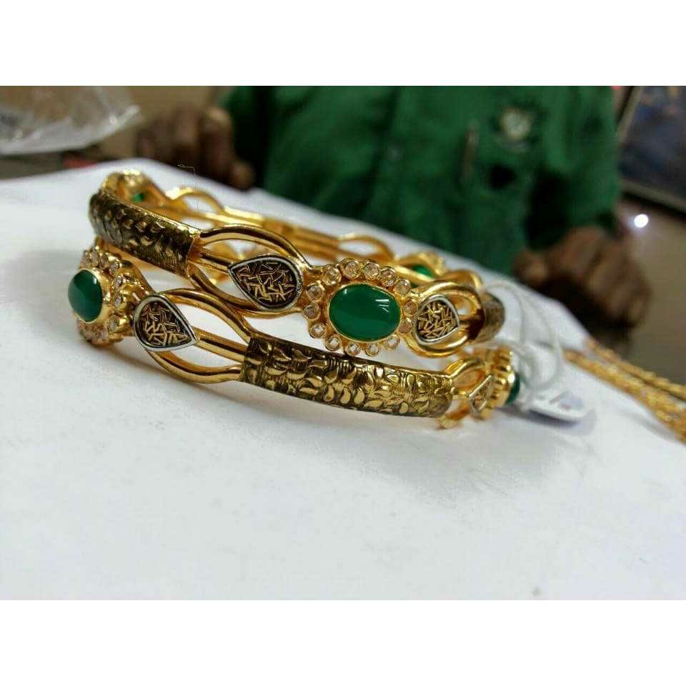 22KT Gold Ladies Indian Designer Wedding Kadli