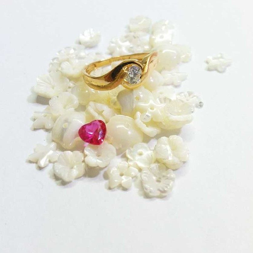 22KT Gold Indian Ladies Ring