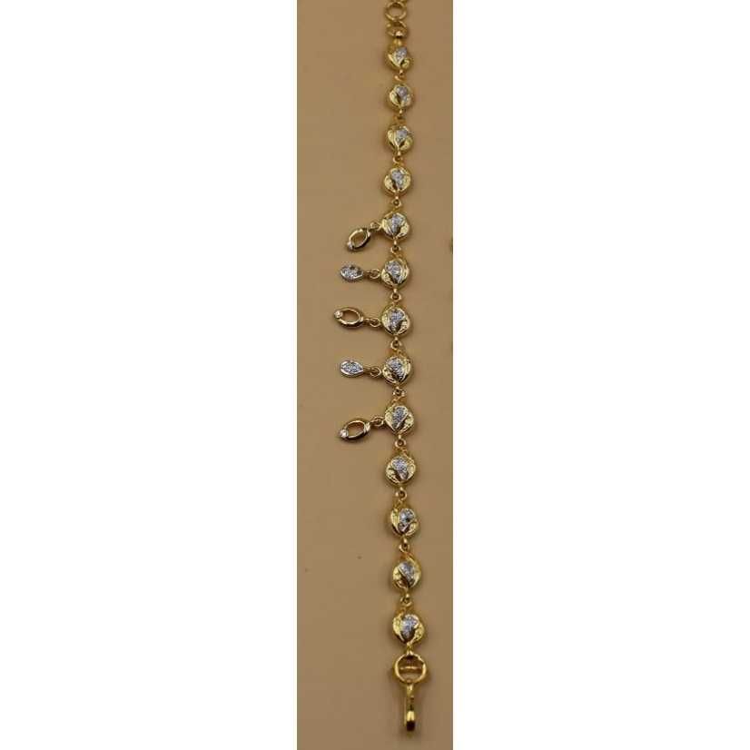 22KT Gold Ladies Indian Designer Bracelet - Image 3