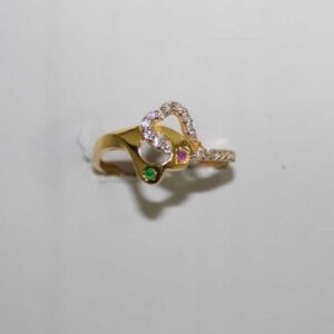Gold Fancy 22KT Ladies Indian Ring