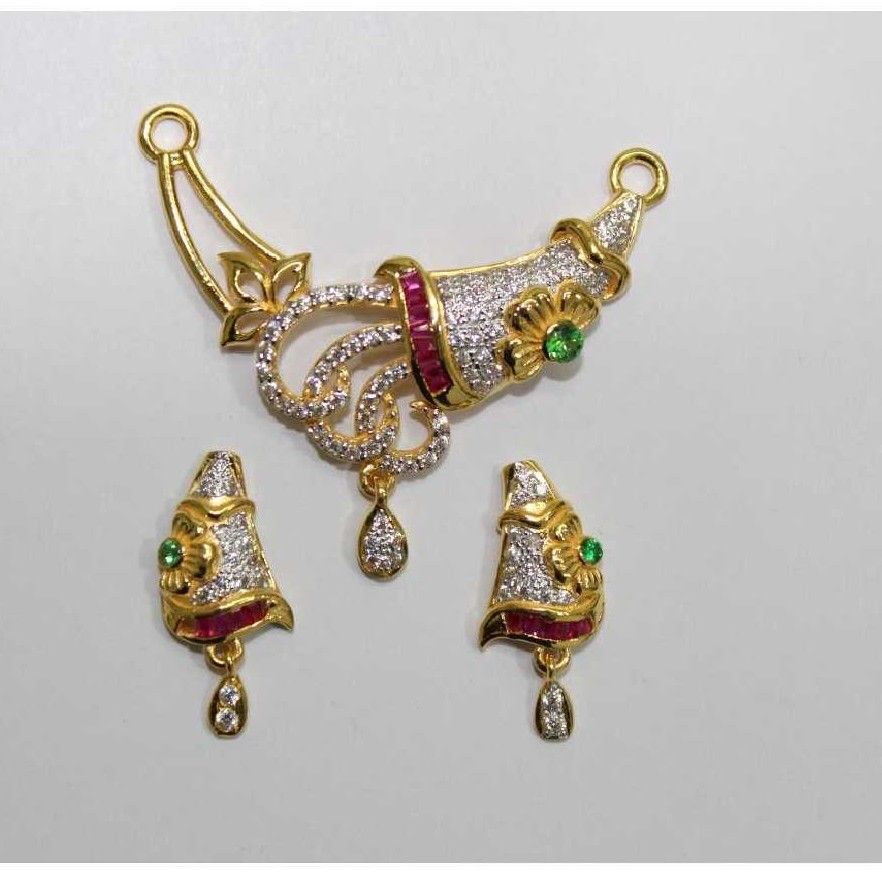 22KT Gold Indian Antique Pendant Chain