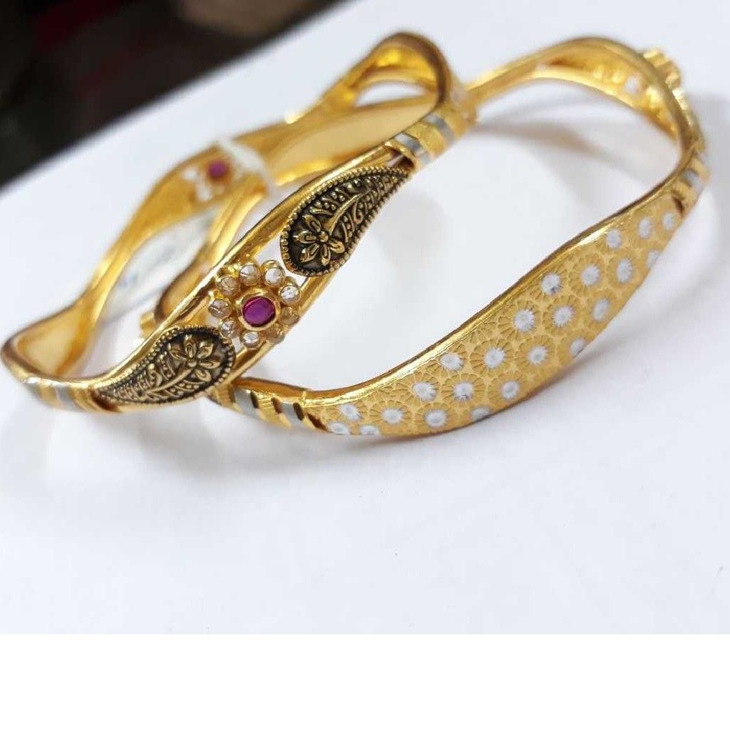 22KT Gold Ladies Desinger Indian Bangles