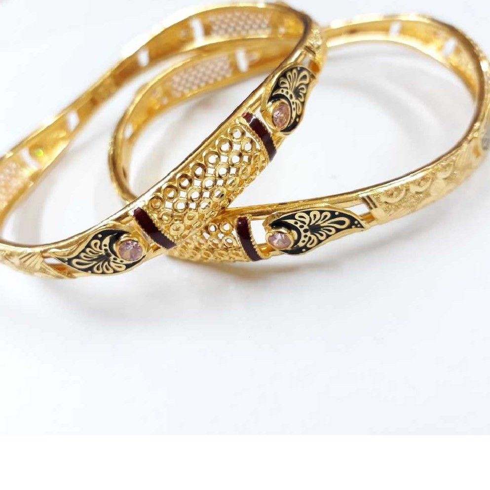22KT Gold Indian Designer Bangles