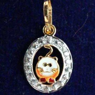 Fancy Gold Kids Pendant - Image 4