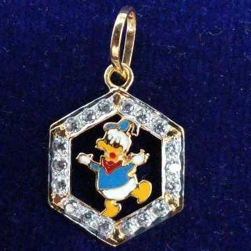Fancy Gold Kids Pendant
