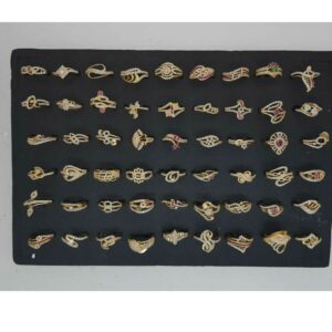 22KT Gold Cz Fancy Rings