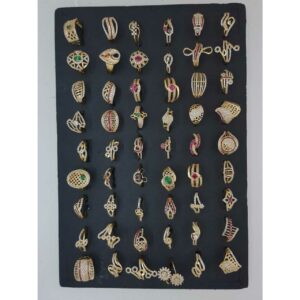 22KT Gold Cz Fancy Rings