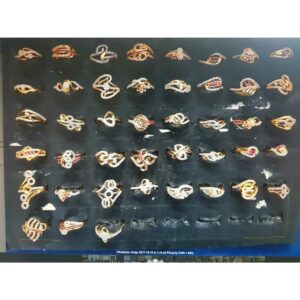22KT Gold Cz Fancy Rings