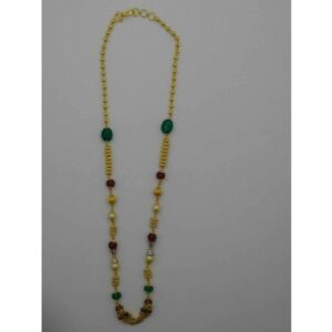 22KT Gold Ladies Indian Designer Mala