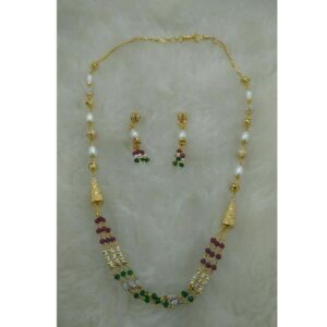 22KT Gold Ladies Modern Mala