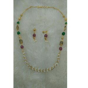 22KT Gold Ladies Modern Mala