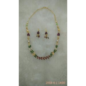 22KT Gold Ladies Modern Mala