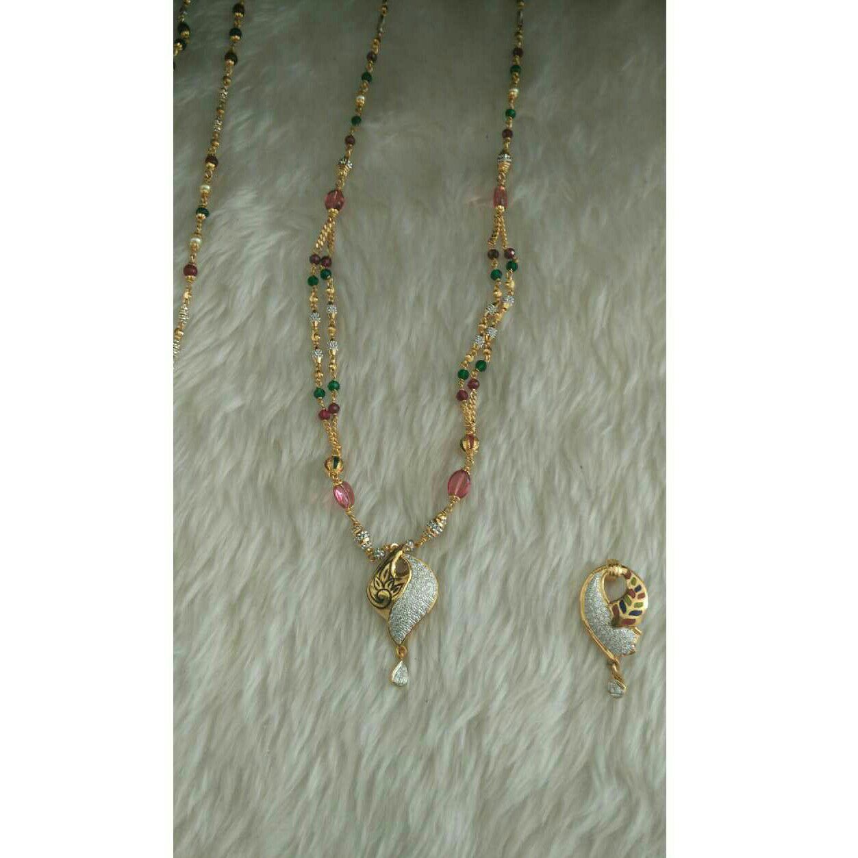 22KT Gold Antique Mala
