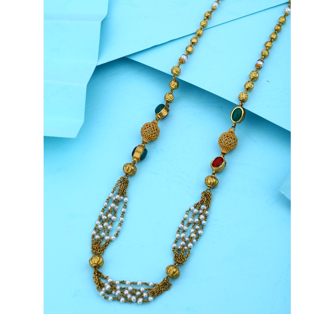 916 Gold Traditional Ethnic Mala