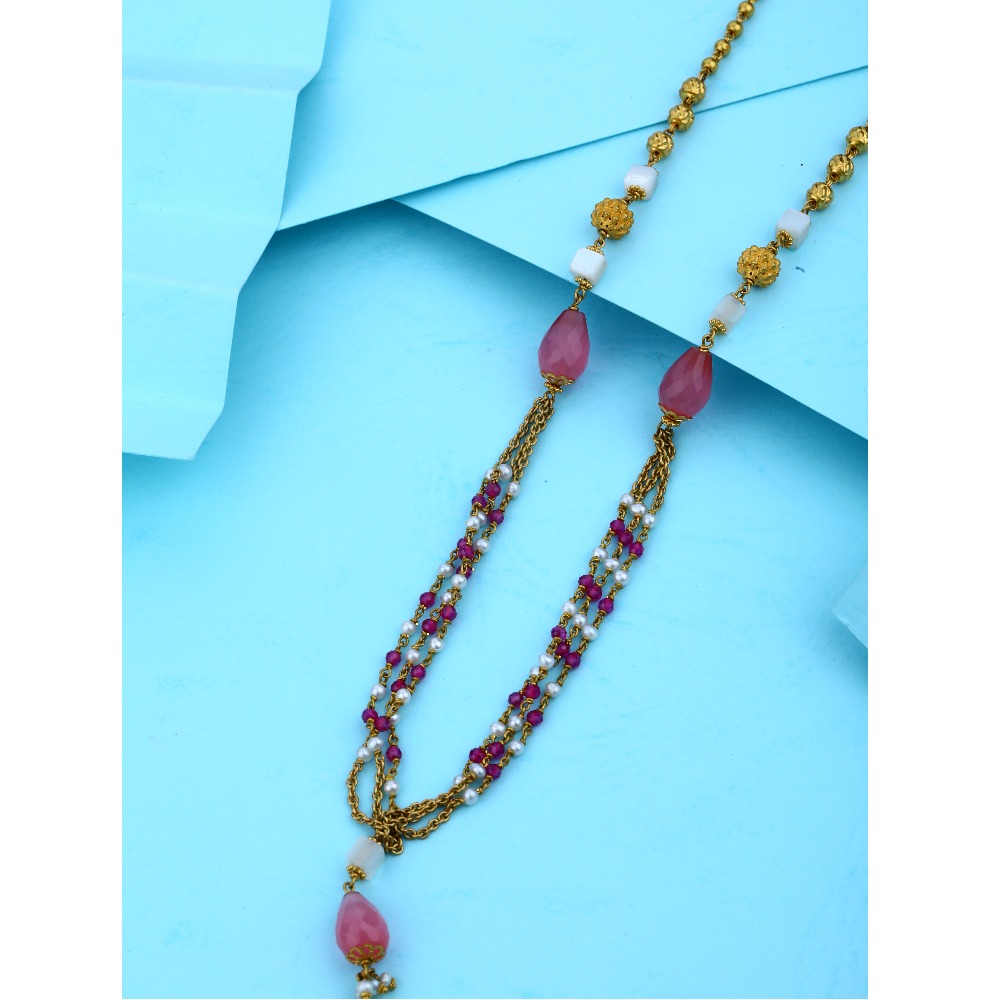 22KT Gold Unique Design Mala