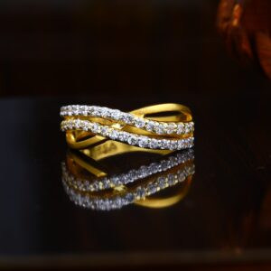 22KT Gold Hallmark Engagement  Ring