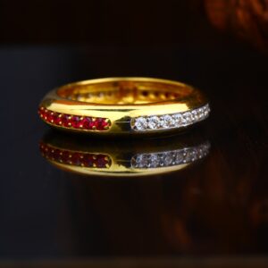 22KT Gold Elegant Design Hallmark Ring