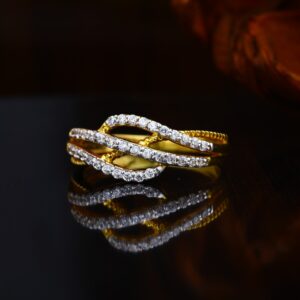 22KT Hallmark Gold Latest Design Ring