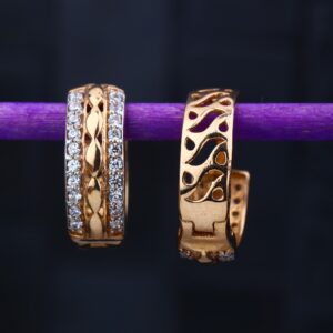 18KT Rose Gold Hallmark Light Weight Design Tops