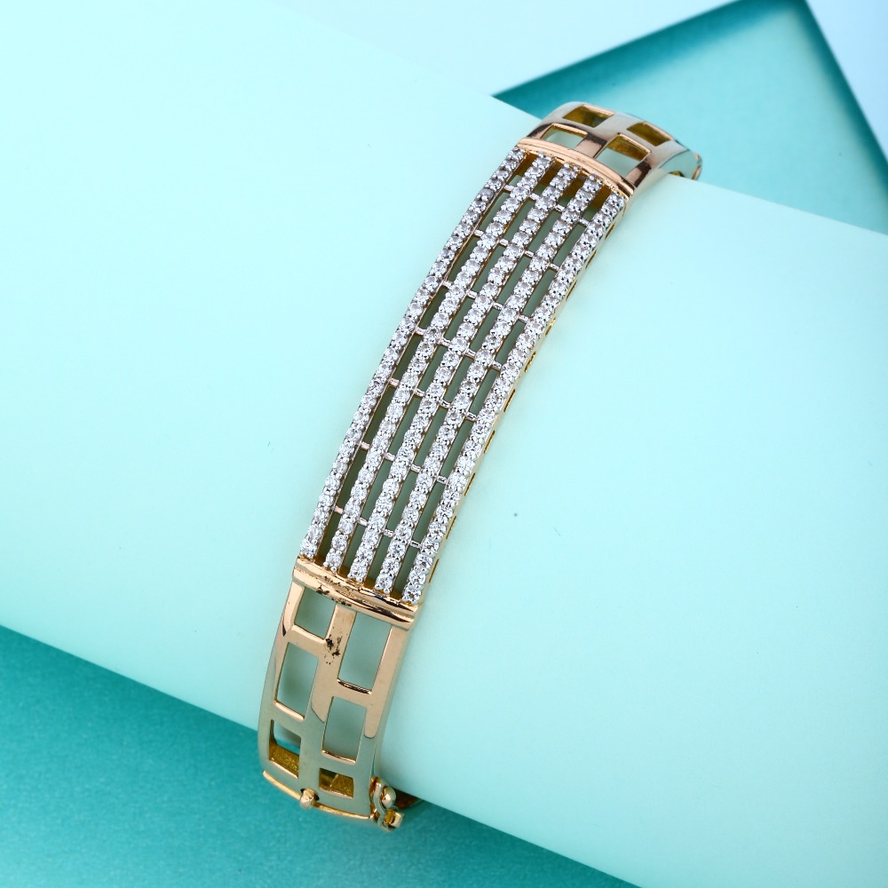 18KT Rose Gold Wedding Wear Bracelet