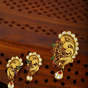 916 gold Attractive Design antique Pendant Set