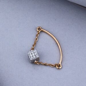 18KT Rose Gold Unique Design For pendant