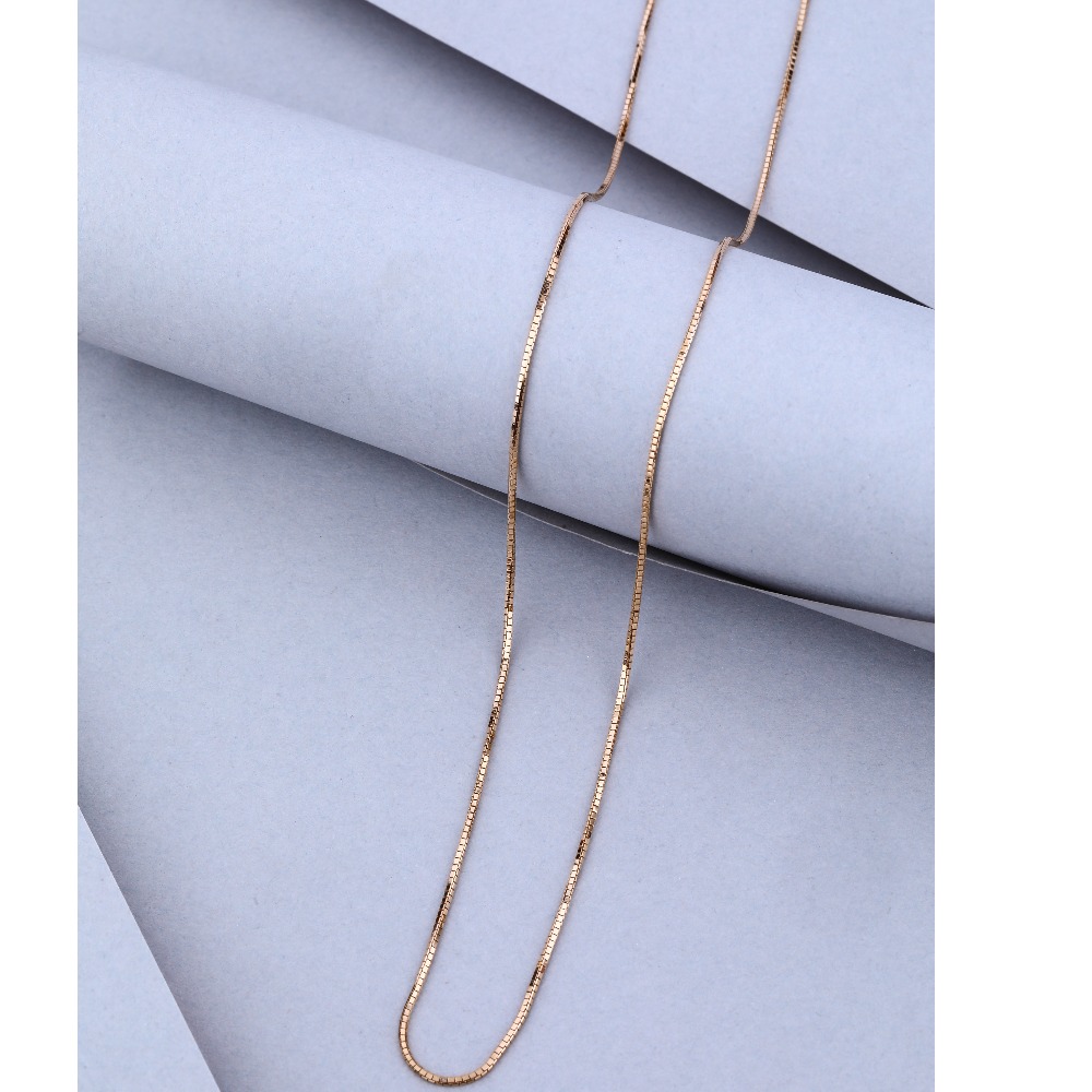 916 Plain Gold Hallmark Design Chain